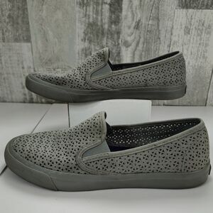 Women's Gray Slip-On Shoes